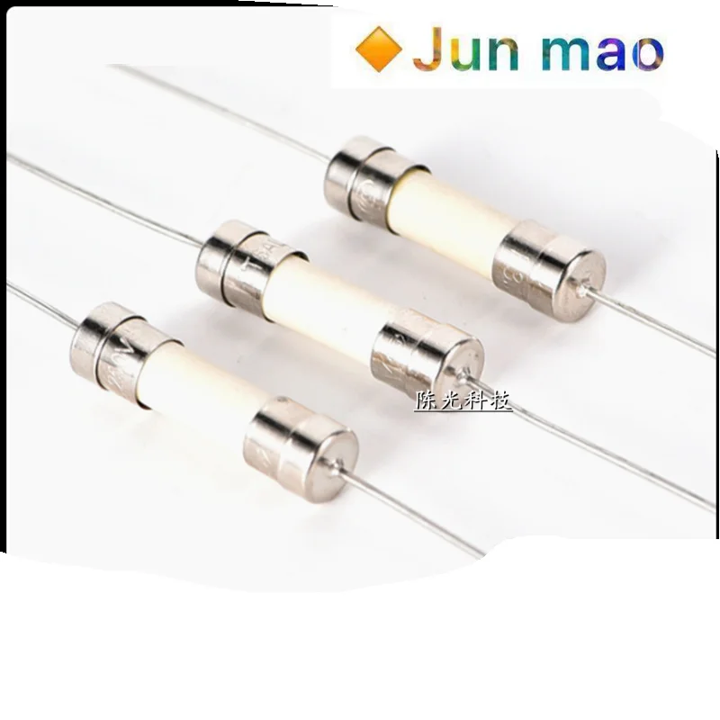 10PCS 5*20/6*30mm Fast break Ceramic fuse Slow Blow tube fuse With a pin 5x20mm 250V 0.5A 1A 2A 3A 4A 5A 6A 7A 8A 20A 25A