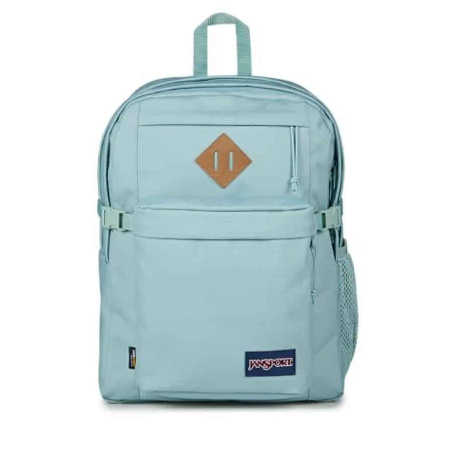 

Main Campus Backpack - Travel or Work Backpack with 15-Inch Laptop Sleeve and Dual Water Bottle Pockets