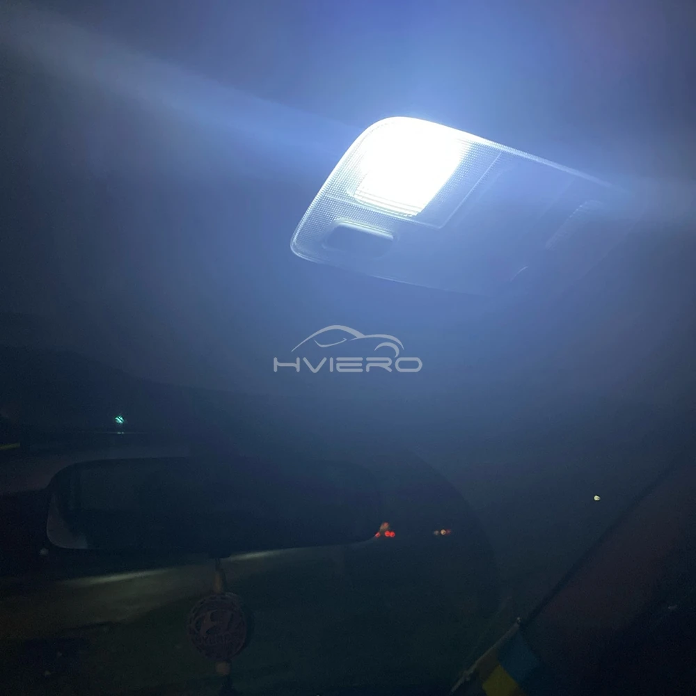 2PC T10 W5W 12SMD 1206 Wedge White LED 12V Canbus No Error Decoder Car External Light License Plate Corner Backup Dome Door Lamp