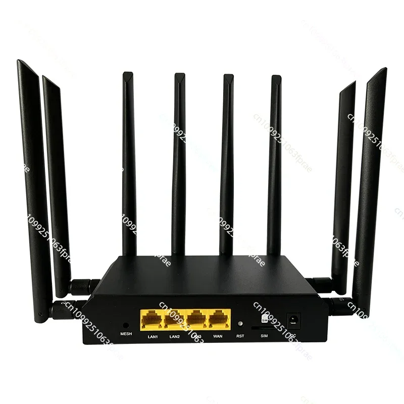 

5G WIFI6 home router IPQ6000 Gigabit modem 4G/5G wireless WiFi6 mesh router 1800Mbps Dual Band Cat12 with SIM card slot