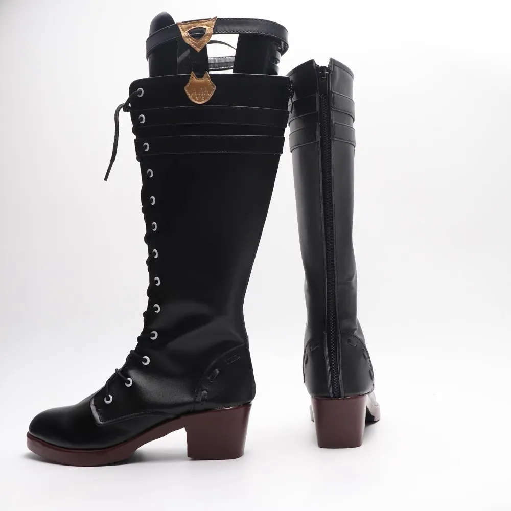 Game Genshin Impact Lyney cosplay Schoenen Laarzen Fontaine Twin Rollenspel Halloween Carnaval Vrouwen Mannen Kostuum Outfit Party Props