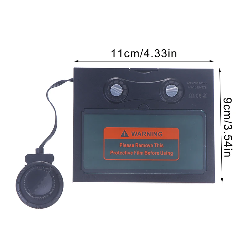 溶接ヘルメットレンズ 溶接レンズ 自動遮光 TX500C 110*90mm ソーラーパネル溶接ヘルメットレンズ 溶接マスク 自動遮光レンズ