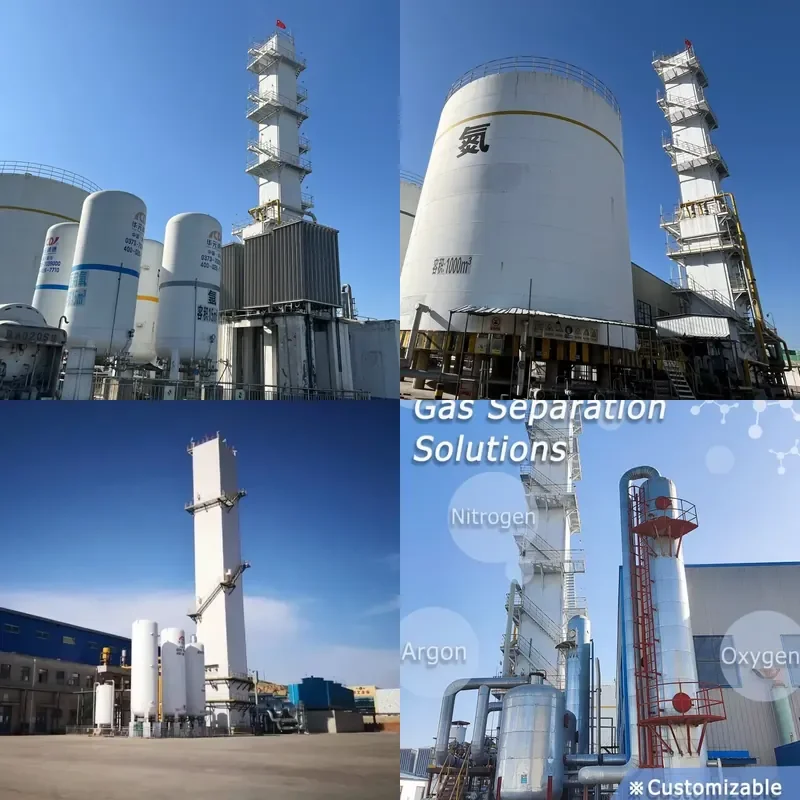 for High Quality Low Temperature Air Separation Device Gas Production Equipment System