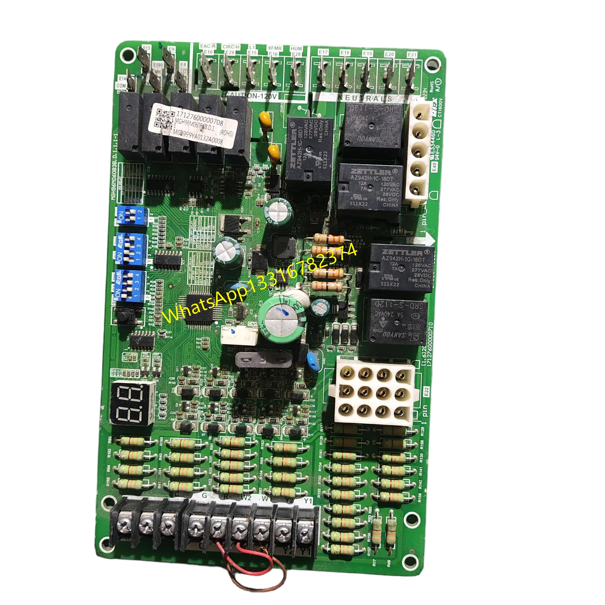 1712760000708 is suitable for Midea air conditioning indoor unit motherboards and second-hand motherboards MGH96M060R