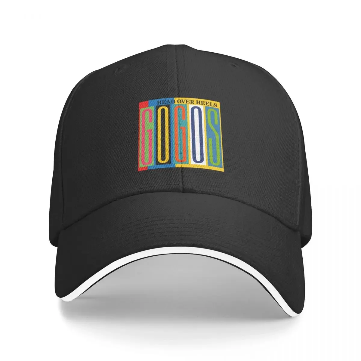 Head Over Heels The Go-Go's With Backgorund Head Over Heels The Go-Go's With Backgor Baseball Cap Sun Cap Mens Caps Women's