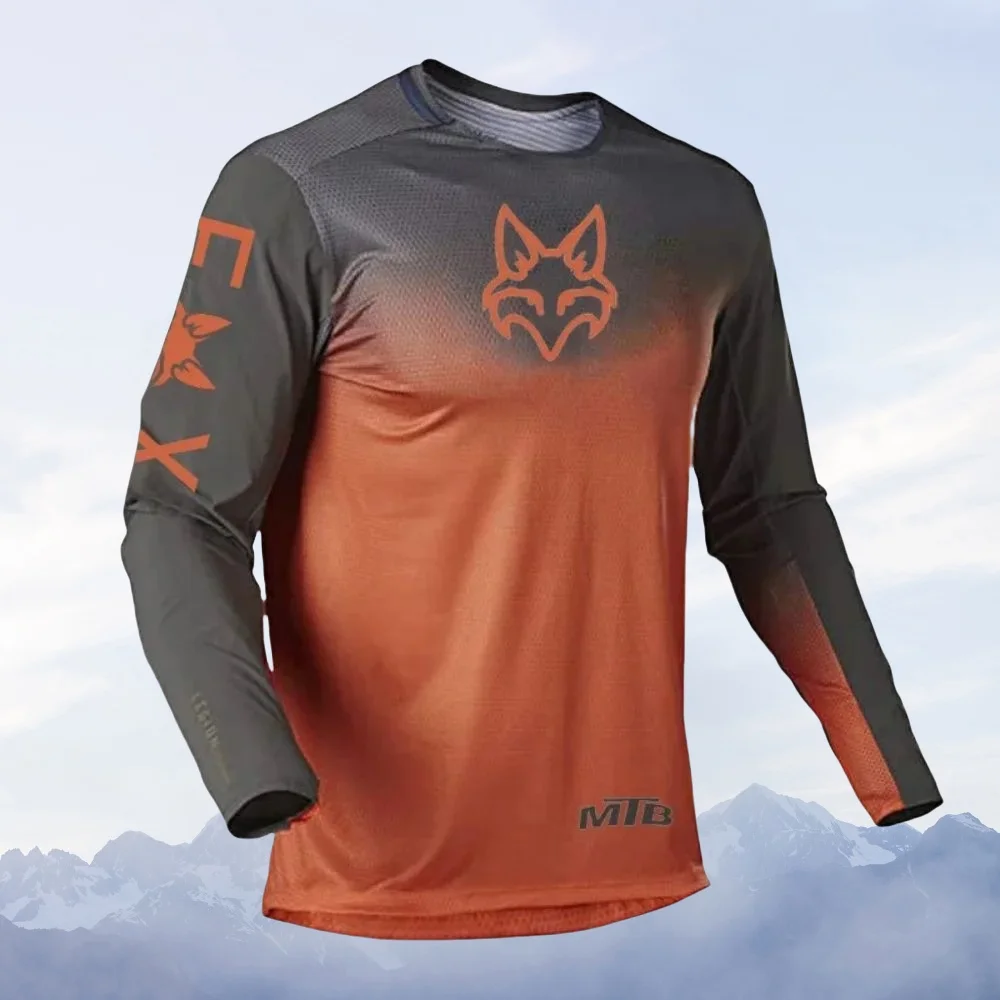 

25 Years of New Men's Long-sleeved Quick-drying Cycling Racing Competition Training Clothes Motorcycle Mountain Bike