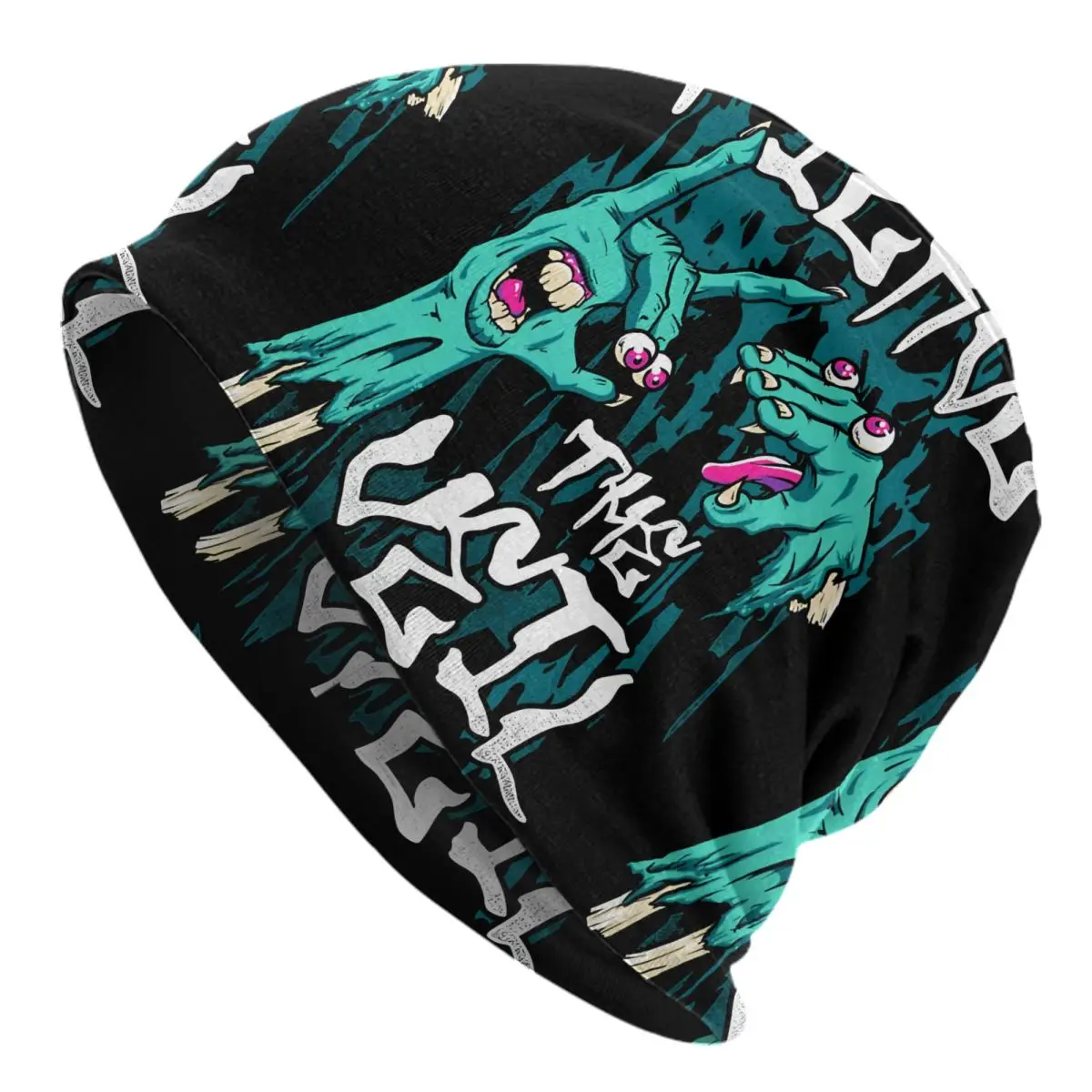 Custom P-Pierces The V-Veils Logo Skullies Beanies Caps Winter Warm Knitting Hat Men Fashion Adult Punk Bonnet Hats Ski Cap
