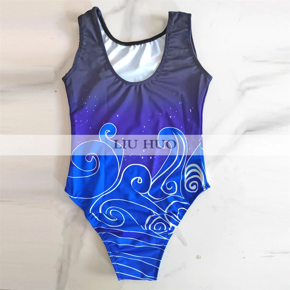 LIUHUO Synchronized Swimming Tights Girls Adult Performance Kids Rhythmic Leotard Children Teens Competition Mermaid Dance Teen