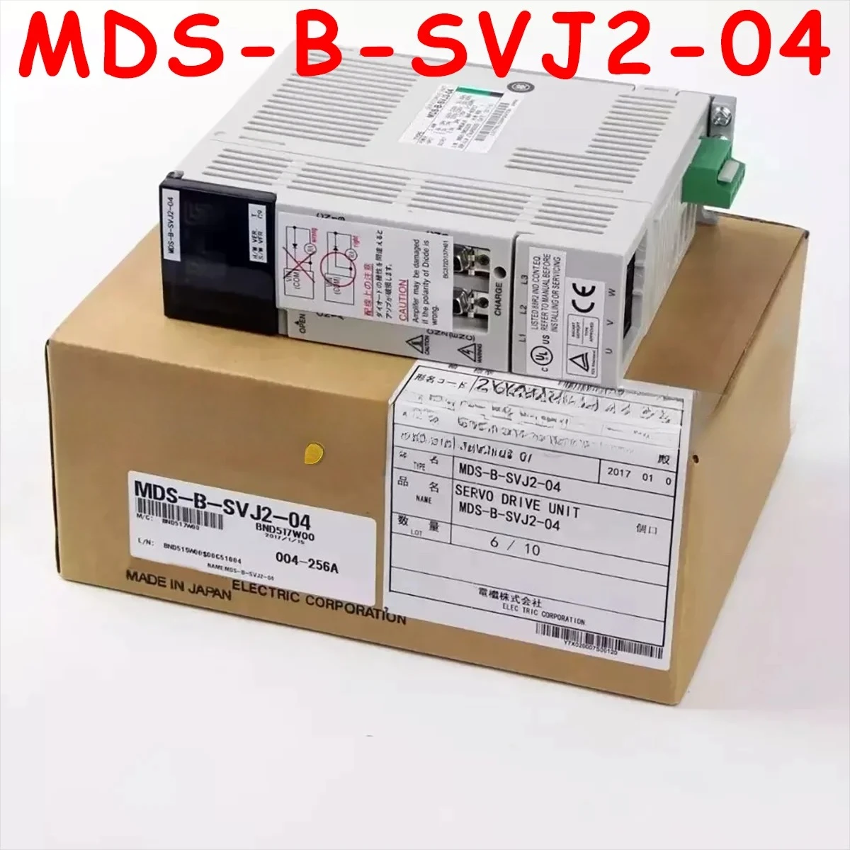 

100% New MDS-B-SVJ2-04 Original Servo Driver
