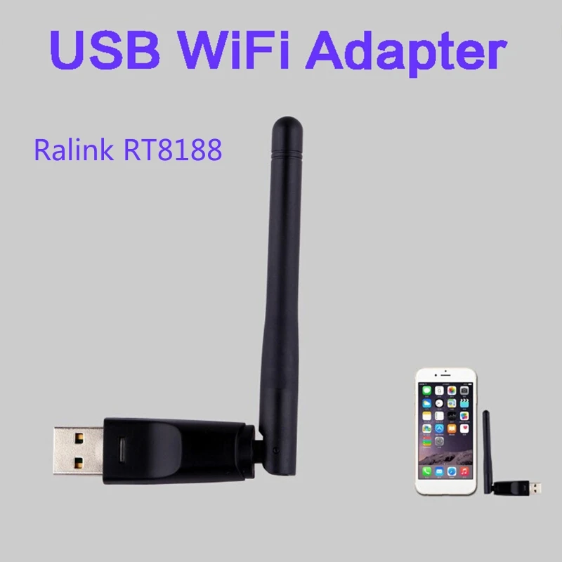 Ralink RT8188 USB 150mbps 2.4GHz WiFi Wireless Network Card 802.11n LAN Adapter with Rotatable Antenna RT8188