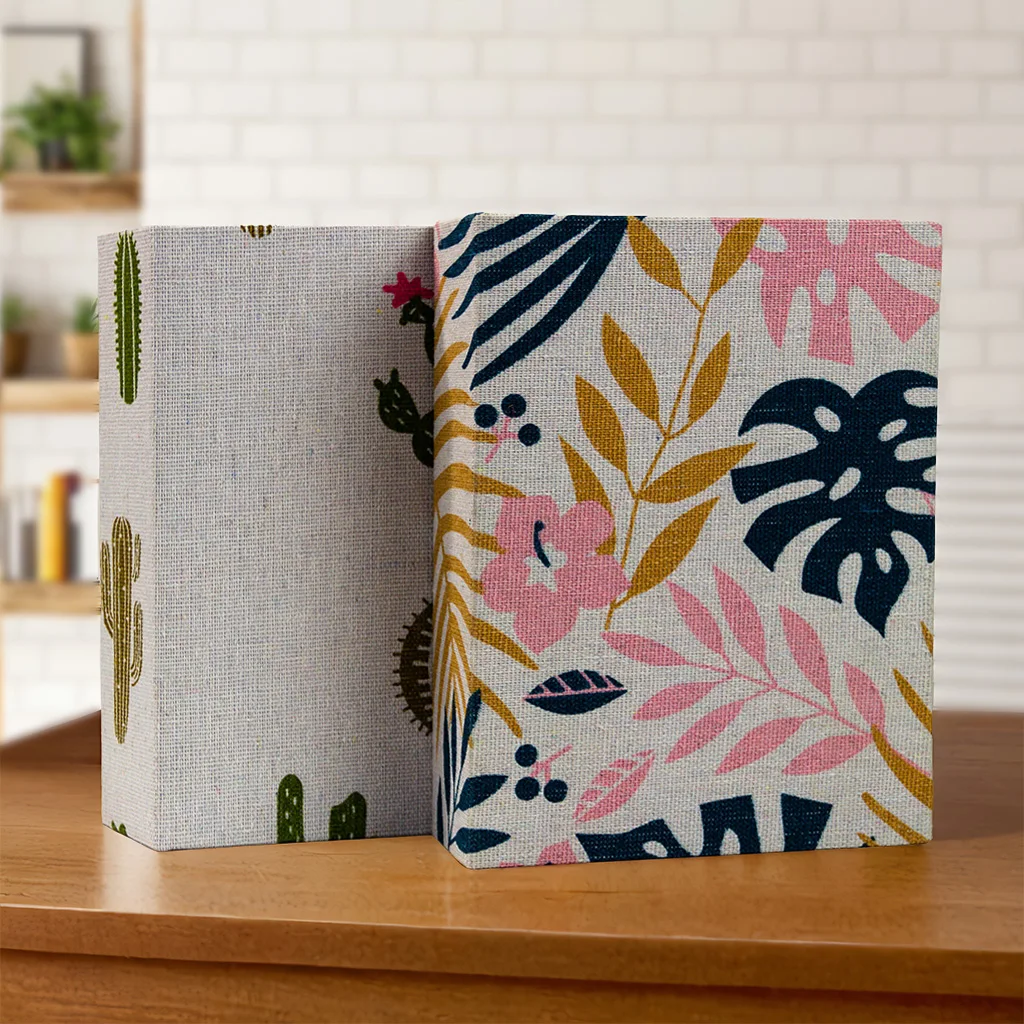 6 Inch 100 Pages Photo Album Leaves Flamingos Flowers, Polaroid Album for School, Christmas New Year Wedding Valentine Gift