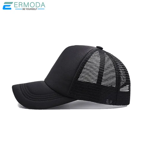 Imagen 2 del producto Gorra de camionero con impresión personalizada, gorro trasero de malla con texto y logotipo personalizados