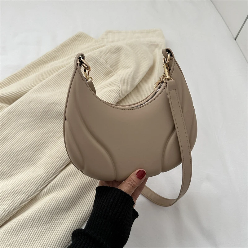 กระเป๋าหนัง PU สะพายไหล่สำหรับผู้หญิง ฤดูหนาว สไตล์ Y2K กระเป๋าสะพายข้างผู้หญิงสุดอินเทรนด์ กระเป๋าถือและกระเป๋าสะพายไหล่สไตล์เรโทร