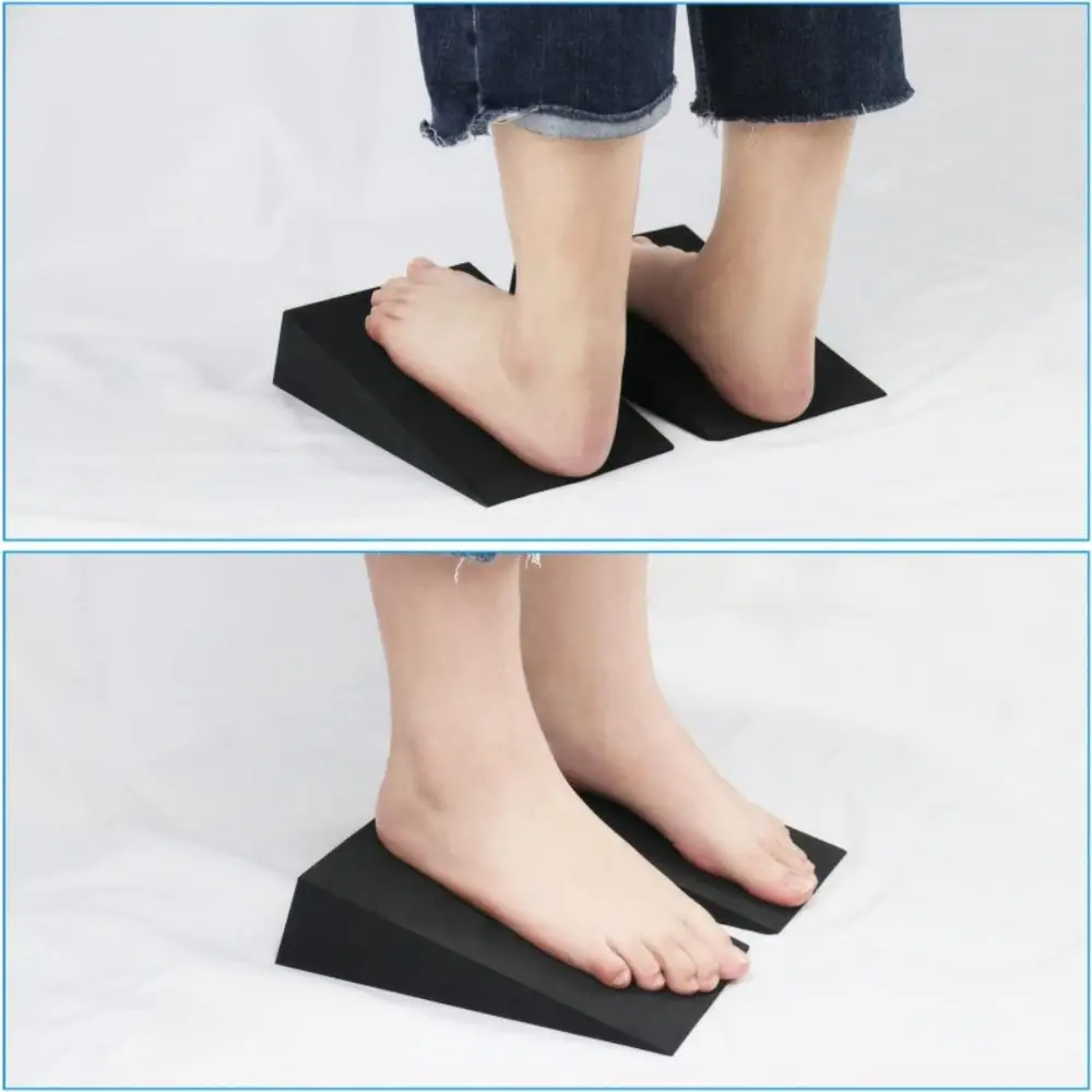1 Pair Incline Design Yoga Squat Wedge Stability Training Leg Recovery Calf Stretching Slant Board Adjustable Calf Stretch