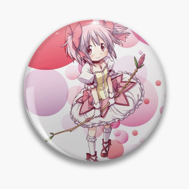 Puella Magi Madoka Magica Anime Brooch Bag Clothing Hat Badge Accessories Jewelry Gifts - view 4