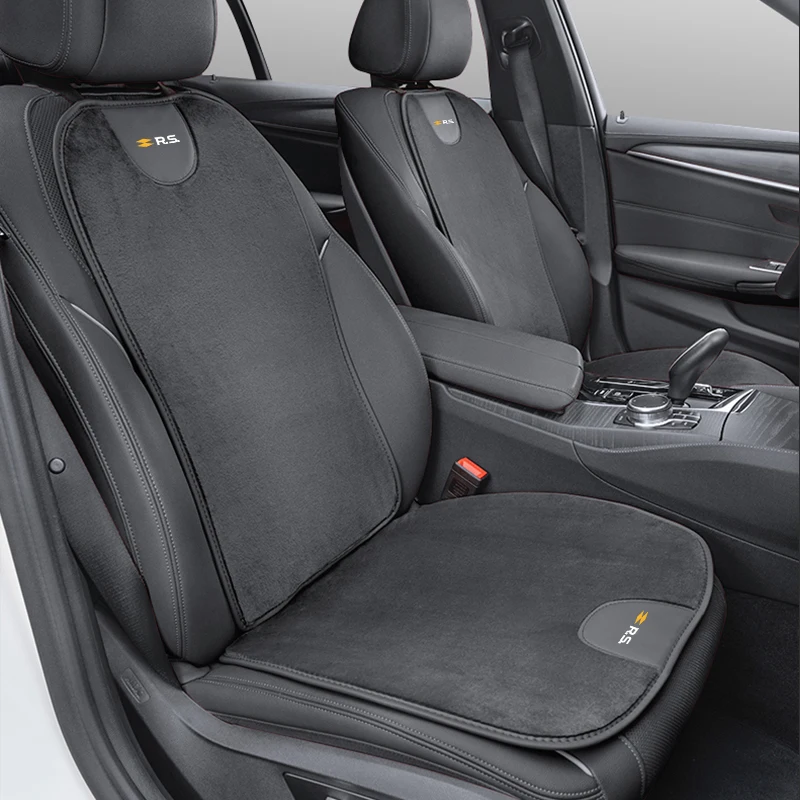 Car Seat Cover Backrest Pad Cushion Plush Interior Accessories For Renault Megane Clio Kadjar Captur Koleos Scenic Zoe Talisman