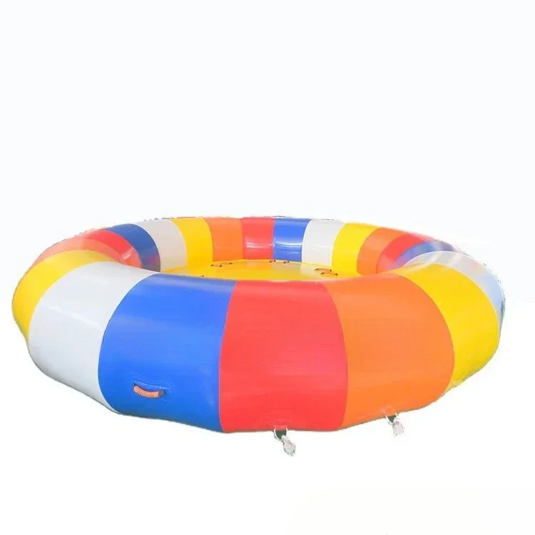 

Crazy UFO Inflatable Towable Water Sports Rotating Flying Inflatable Disco Boat