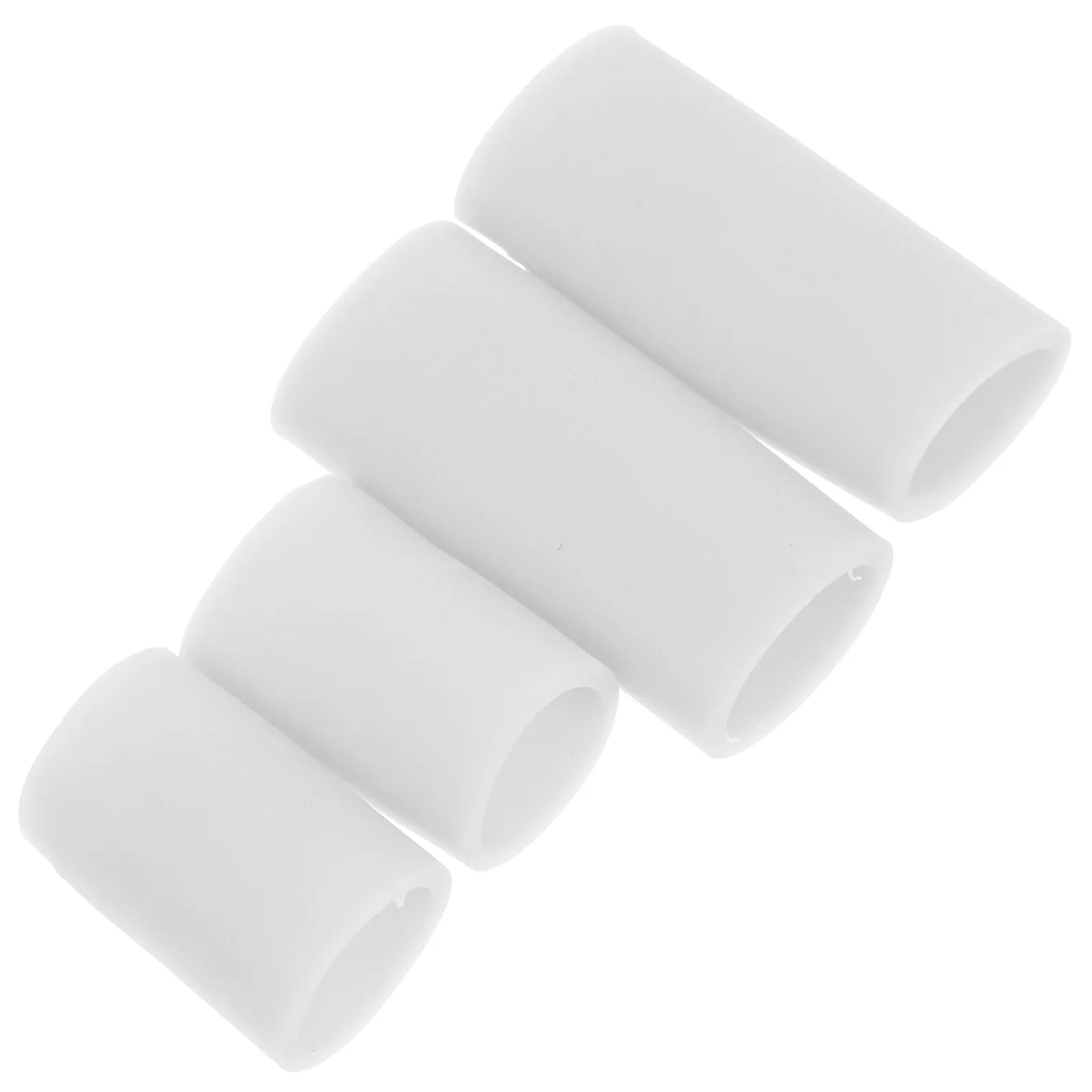 

2Pairs Silicone Finger Protectors Soft Gel Thumb Covers Finger Sleeves for Writing Typing Sewing Gaming Waterproof