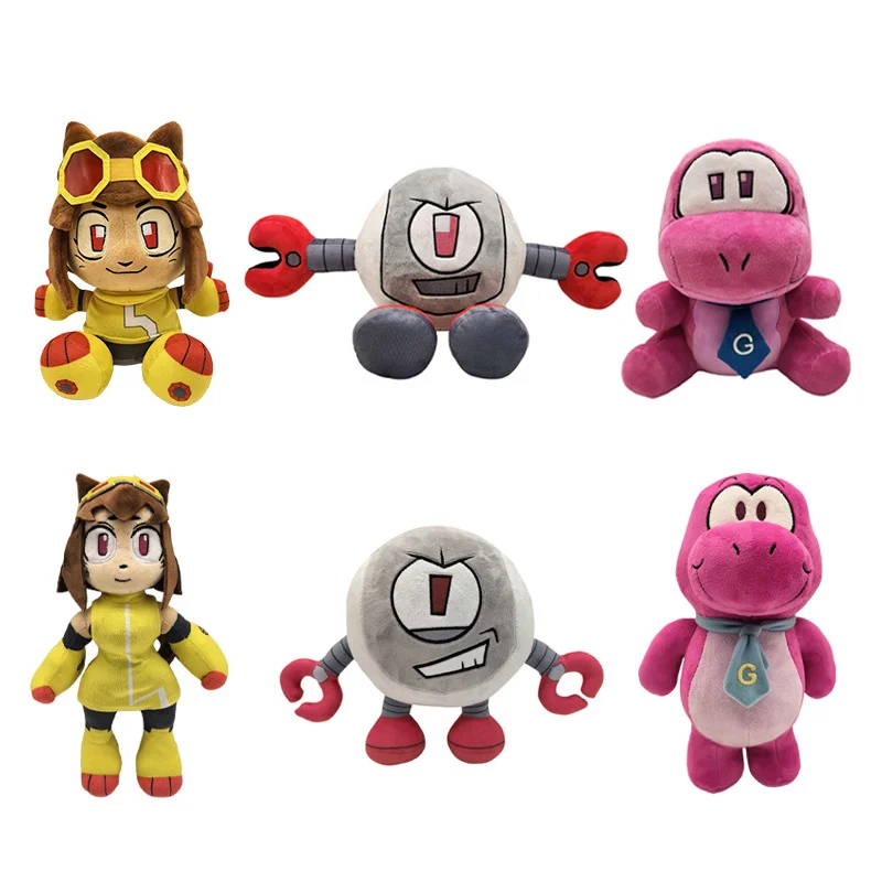 26cm Gameoverse Plush Soft Stuffed Robot Toy Anime Kawaii Collectible Plushie Doll Gift For Kids Boys Girls Birthday Present
