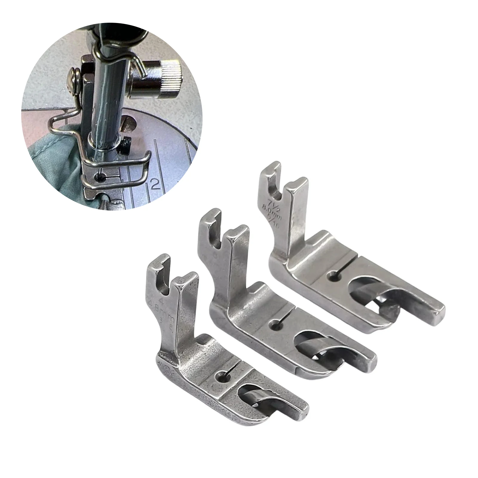Roll Hemming Presser Foot For Brother Singer Juki Industrial Single-needle Sewing Machine Accessories Tools