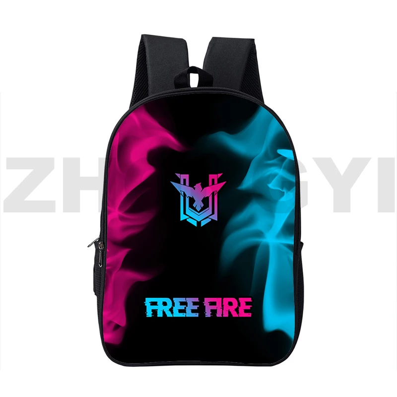 3D Anime Free Fire Garena Bagpack for Teenagers 16 Inch Large Capacity Cartoon School Bags Travel Japanese Laptop Backpack Men