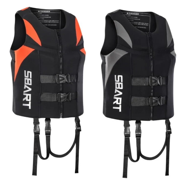 

Sbart-Neoprene Life Vest for Adults, Safety Buoyancy Swimsuit, Sailing Clothing, Boating, Surfing, Sailing, CE Approved