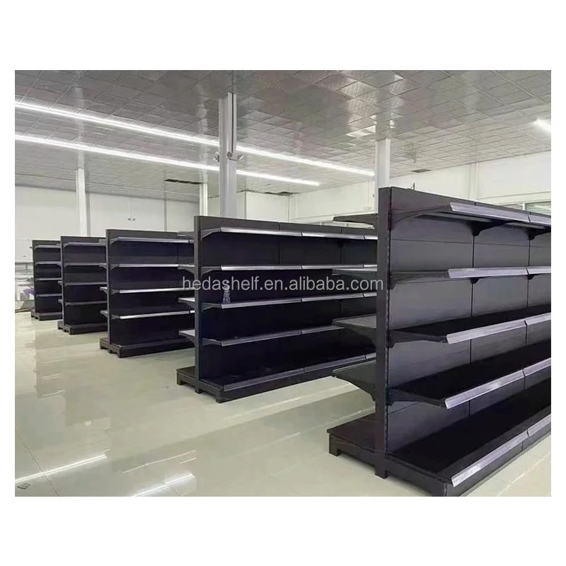 

custom.Heda Factory Gondola Store Shelving Convenience Store Racks Gondola Store Fixtures Shelves Shop Display