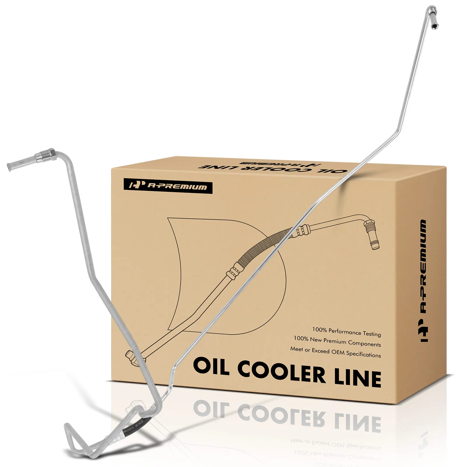 A-Premium Automatic Trans. Oil Cooler Hose Assembly for Ford F-150 Expedition 2000-2002