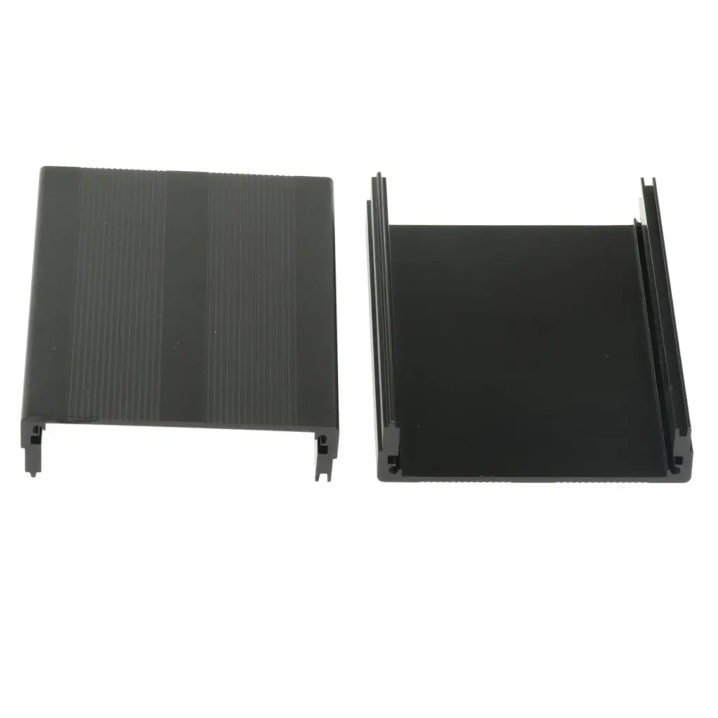 100x76x35mm Aluminum PCB Instrument Box Enclosure Case Electronic