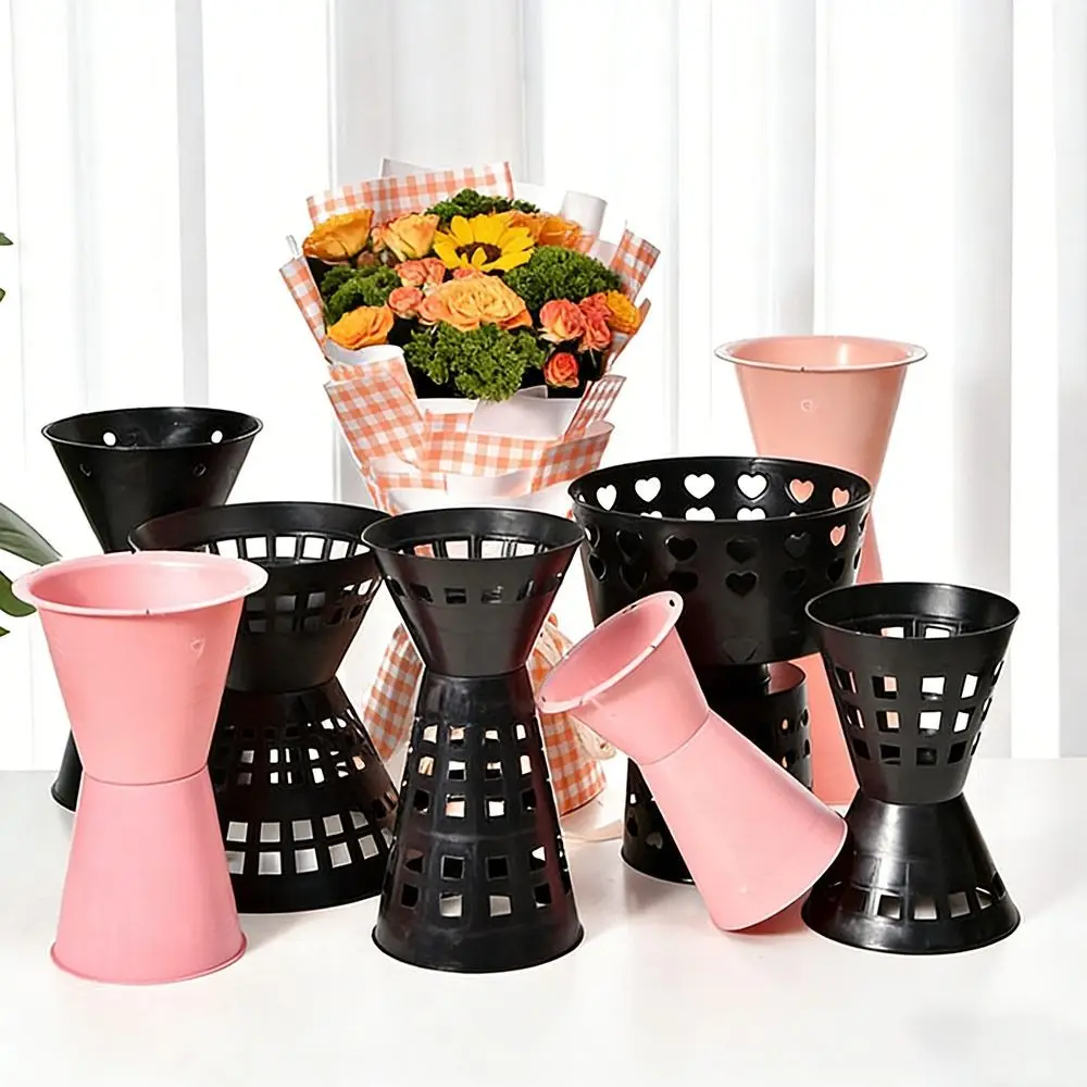 Plastic Flower Fixing Base Quick Flower Wrap Base Accessories Flower Packaging Liner Durable DIY Wrap Flower Base Floral Shop