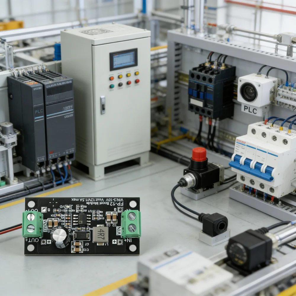 DC-DC 20W high-power boost module, voltage converter, input 3-4.2V/3-10V, output 5V/12V Stabilization Power Supply Module