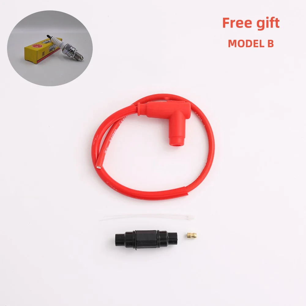 Motorcycle Cable Iridium power cable Wire cap spark ignition for Moto Fire coil DPR7EA-9  CR7HSA C7E Spark PlugI