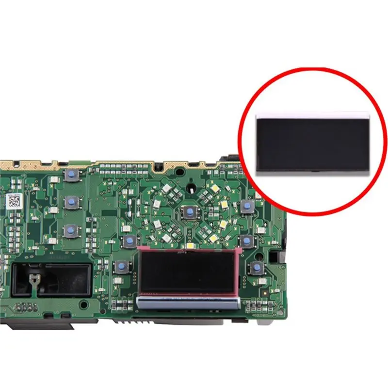 AC Panel Screen Replacement For A6 C6 Q7 2005-2012 Air Conditioner LCD Display Cluster Pixel Repair