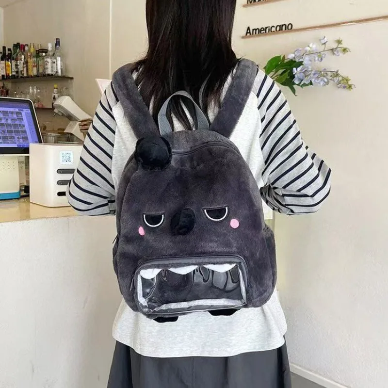 Love And Deepspace Game Sylus Cosplay Backpack Student Plush Shoulder Bag Cute Crossbody Bag Large Capacity in Stock Hot
