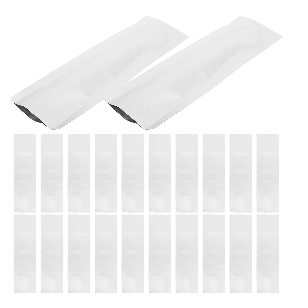 100 Pcs Storage Bags Sealed Food Vacuum Sealer Freezable Snack Strip Reusable Dispenser Silver for Foods