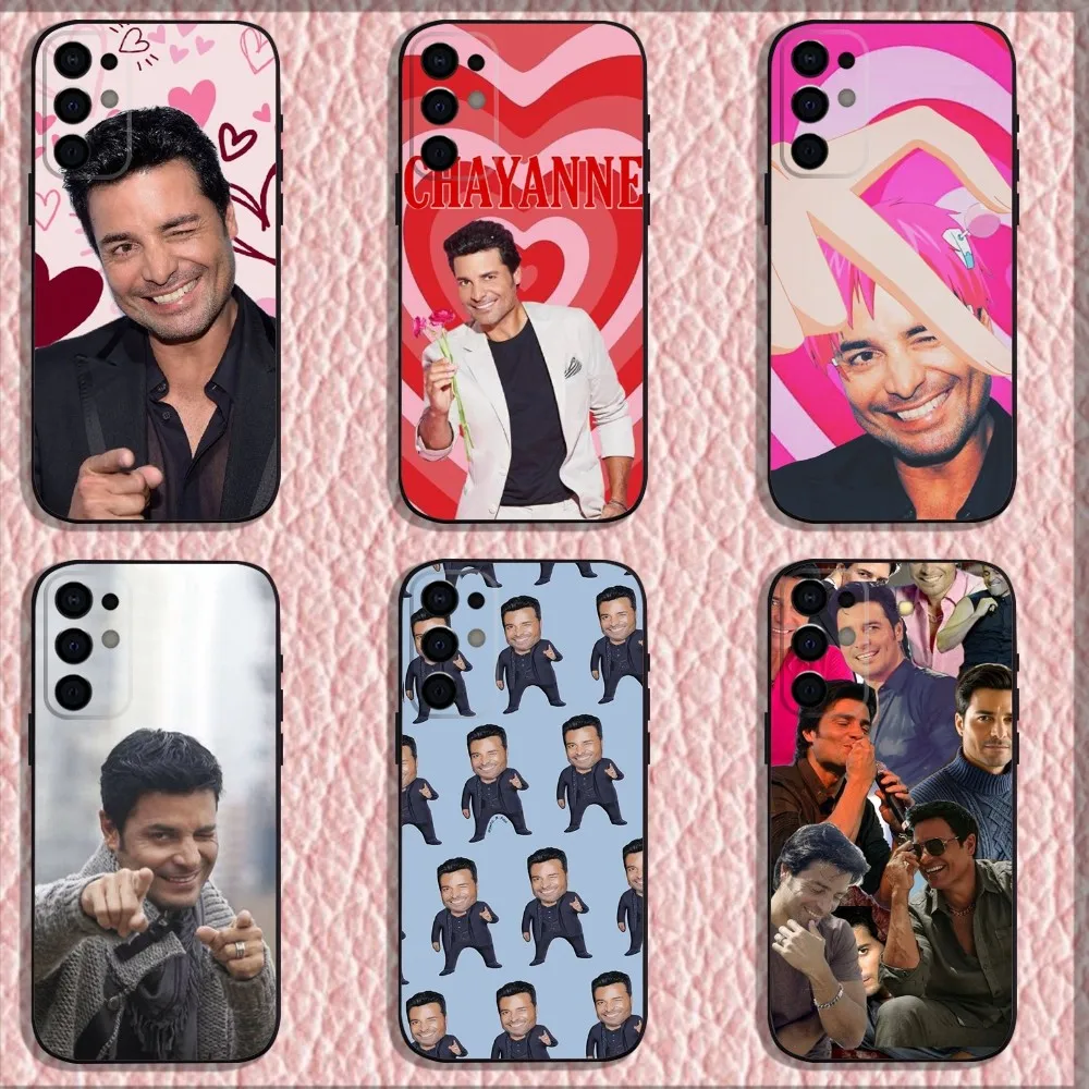 

Singer Chayanne Phone Case For Samsung S25,S24,S21,S22,S23,S30,Ultra,S20,Plus,Fe,Lite,Note,10,9,5G Black Soft Shell