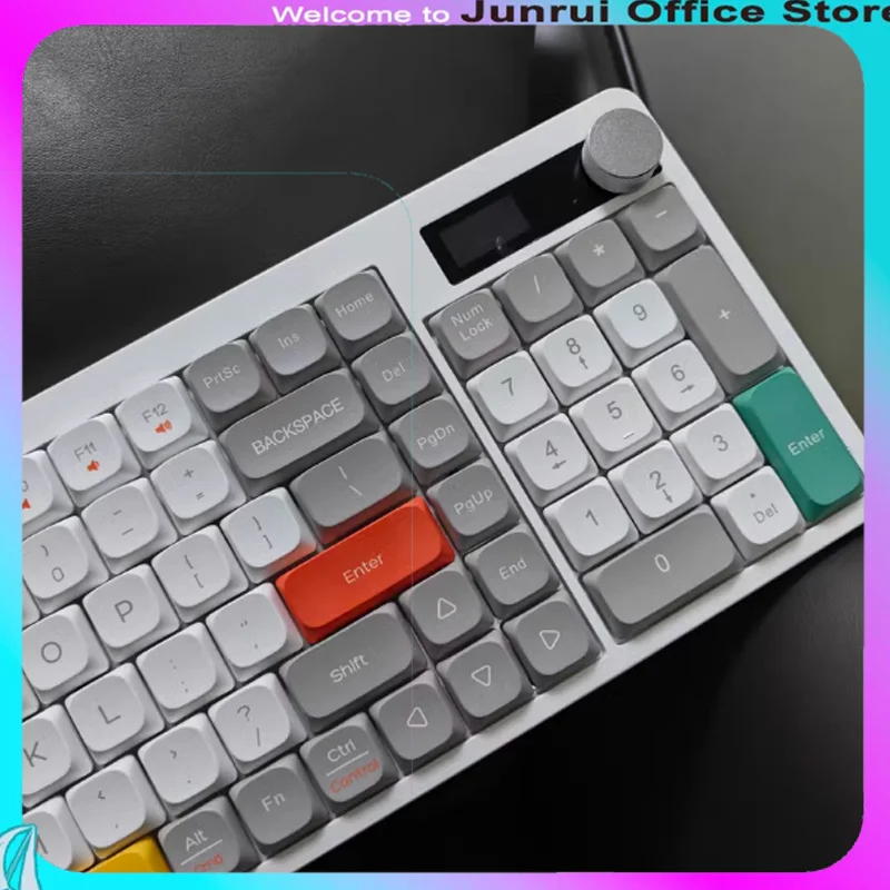 Imagem -05 - Ferro Touro Teclado Mecânico para Jogos Yk100 Low-profile 3-mode sem Fio Rgb Full-size Mac Office Compact 101 Teclado Preto