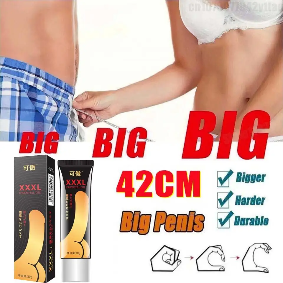 Penis Enlargement oil ntment Increase XXXL Size Erection Men Thickening Growth Massage Gel Aphrodisiac Cream Men Repair Penis