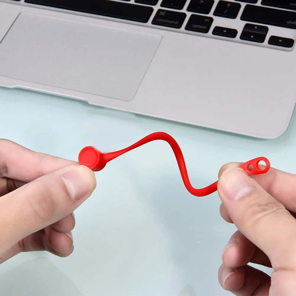 

2 Pairs Ear Hooks Silicone Covers for Earphones Sports Running Anti Slip Durable Comfortable Fits Most Earbuds Holders
