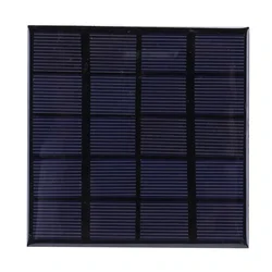 1pcs Outdoor Solar Panel 3W 5V Portable Fast Charger Polycrystalline Solar Panel 100*100mm 0-240MA For Solar Street Lights