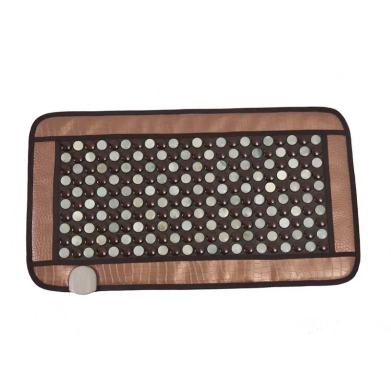 Customizable 220V healthcare Korea germanium tourmaline massage mat Mix jade mattress electric heating therapy pad cushion