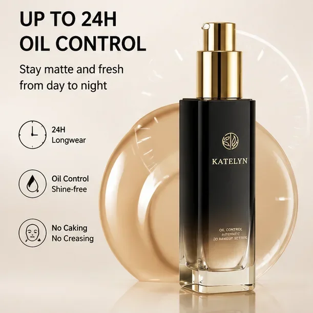 Long-Lasting Matte Finish Translucent Makeup Compact Powder for Oily Skin - Instant Skin Matting Setting Powder