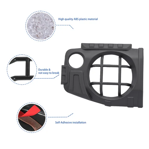 Imagen 2 del producto Protectores de faros delanteros de coche, cubierta protectora embellecedora para Suzuki Jimny 2019-2025, campanas de lámpara, accesorios exteriores