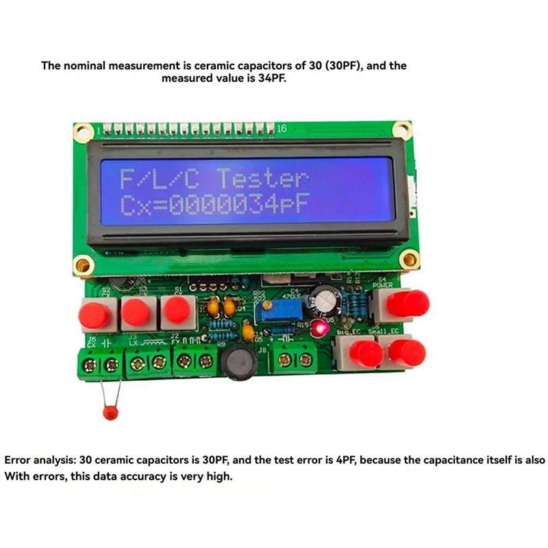 51 Single-Chip ไมโครคอมพิวเตอร์ตัวเหนี่ยวนําและความจุความถี่ DIY ชุดอิเล็กทรอนิกส์สําหรับเชื่อม Practice