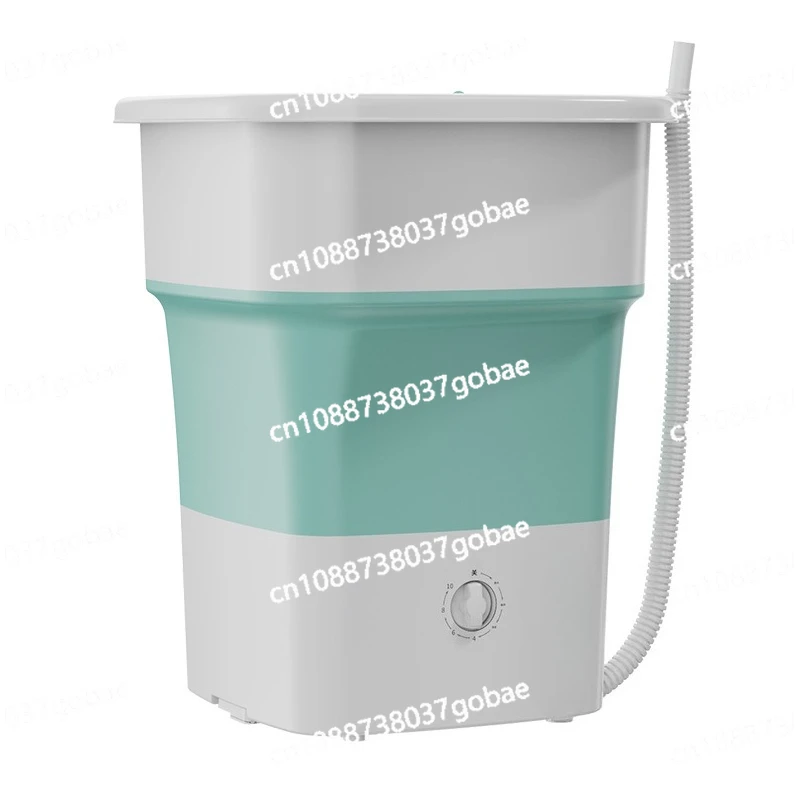 52L folding washing machine cleaning and dehydration integrated household large-capacity health bacteriostatic laundry