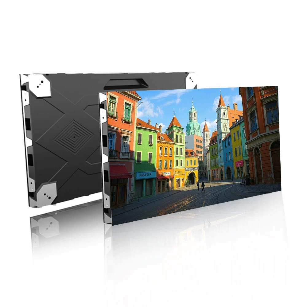 Indoor Front-Maintenance Die-Cast Aluminum LED Screen, P1.86 for Big Data Centers Command Rooms TV Stations