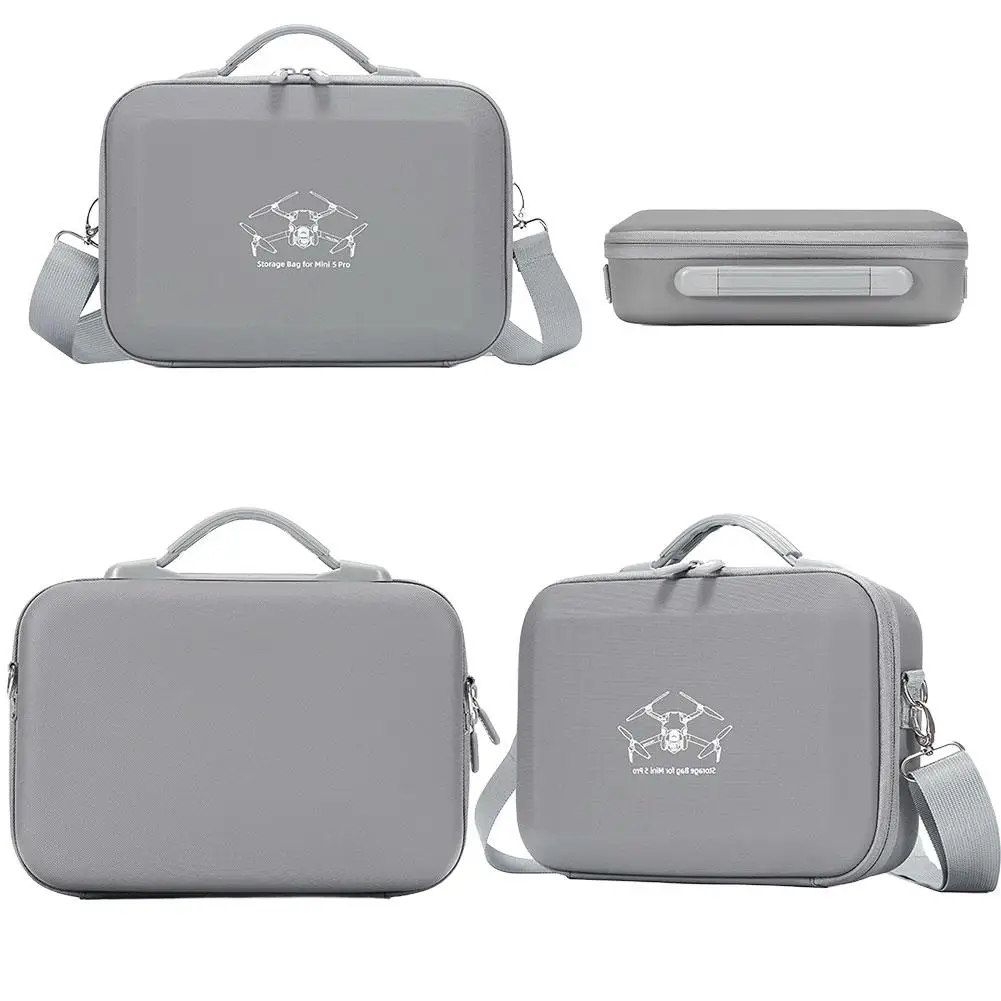 DJI Mini 5 Pro 크로스바디 보관 가방 휴대용 방수 방진 충격 방지 휴대용 카메라 보관 상자 하드 쉘 케이스