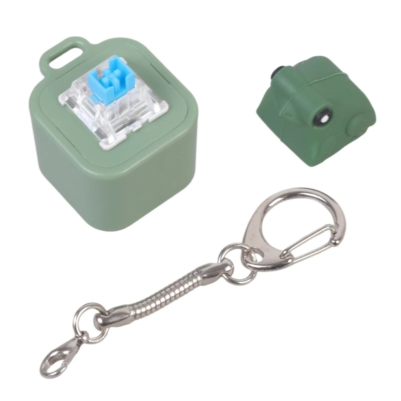 1PC Switches Tester for Mechanical Keyboards Keycap Keychains Speaker Toy Stress Relief Switches Testing Tool