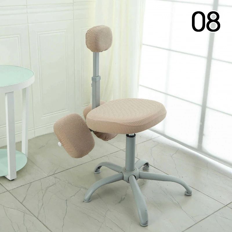 Children Study Chair Cover Elastic Back Kids Student Writing Rotating Lift Chair Protector Cover Room Seat Backrest Case New