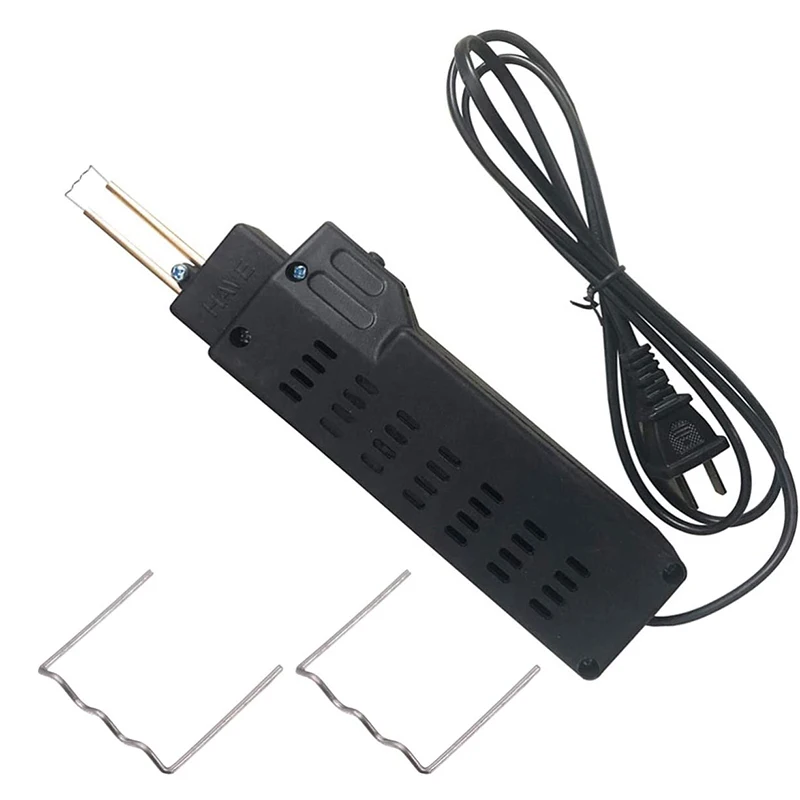 

1000Pcs Hot Staple Repair Machine Plastic Welding Hot Stapler Auto Bumper Repair Pre Cut For All Cars Flat Angle-ABQU